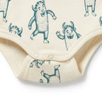 Organic Henley Bodysuit - Yeti