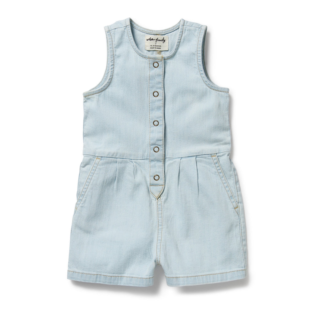 Wilson & Frenchy Organic Jumpsuit - Denim
