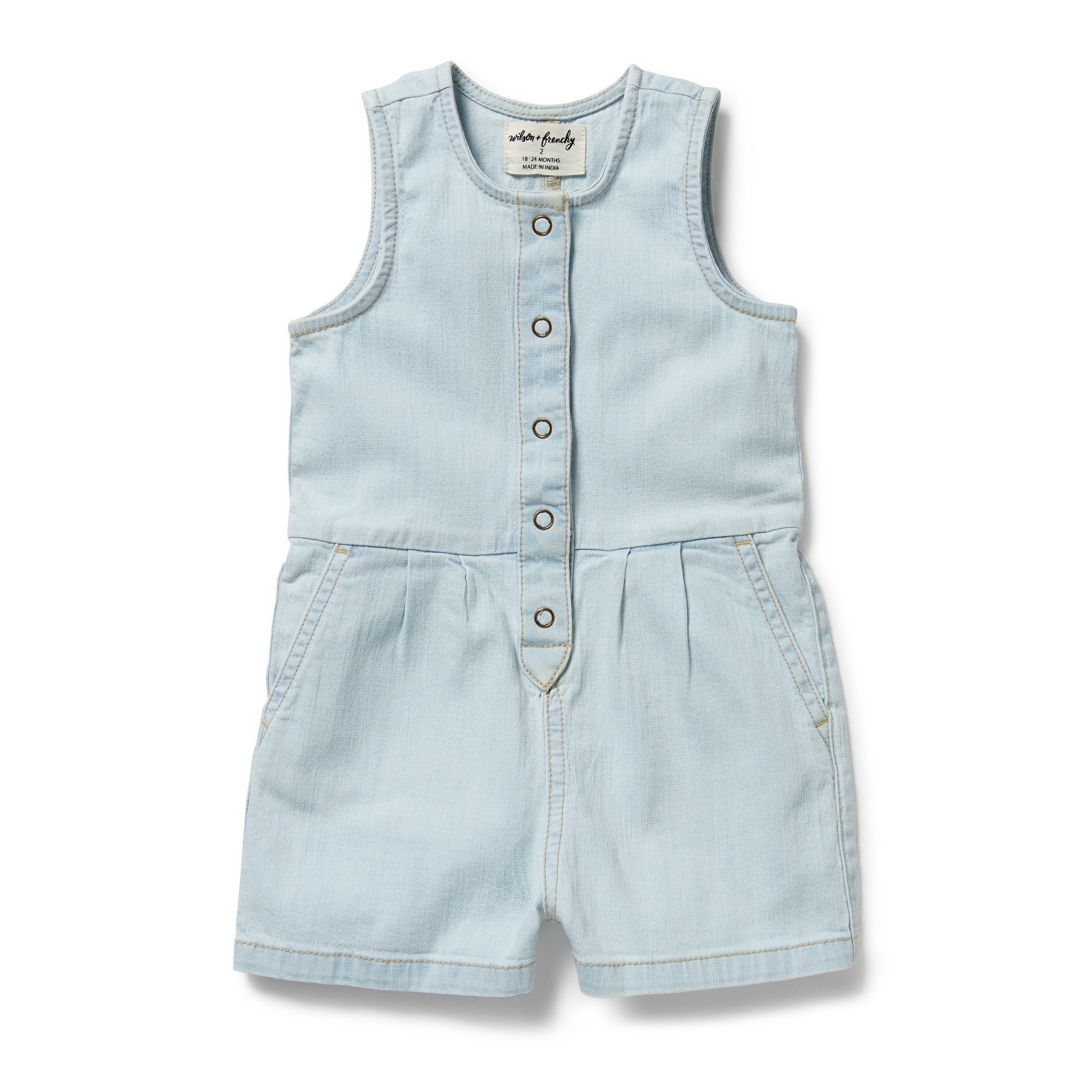 Wilson & Frenchy Organic Jumpsuit - Denim