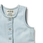 Organic Jumpsuit - Denim