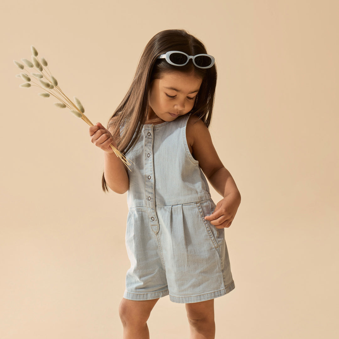 Wilson & Frenchy Organic Jumpsuit - Denim