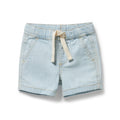 Organic Long Short - Denim