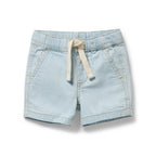 Organic Long Short - Denim