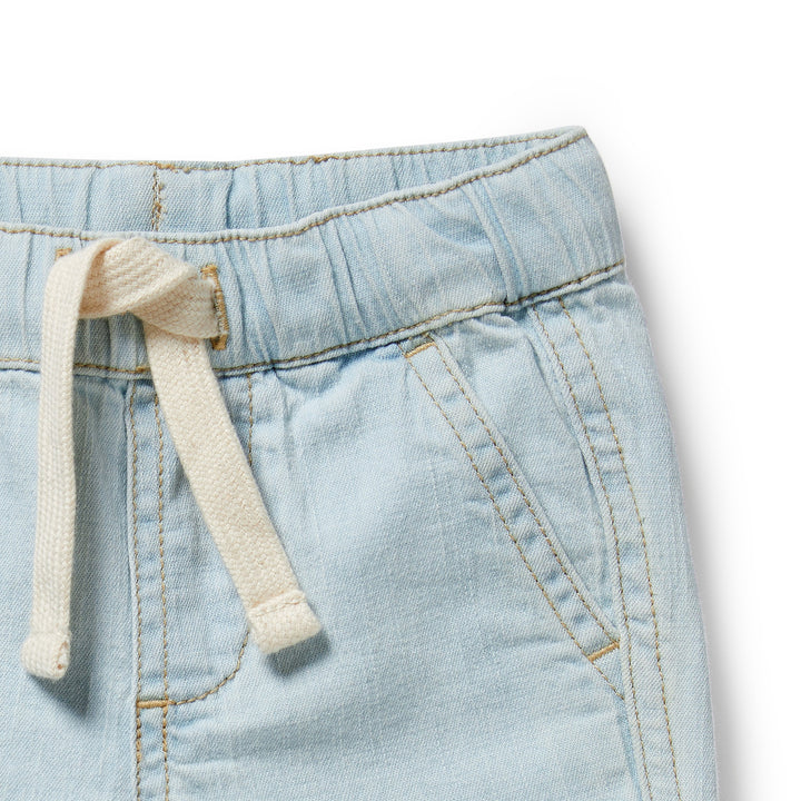 Wilson & Frenchy Organic Long Short - Denim