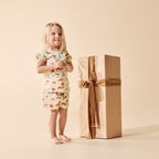 Deck the Halls Organic Rib Short Sleeved Pyjamas