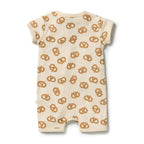Pretzel Hugs Organic Rib Boyleg Zipsuit