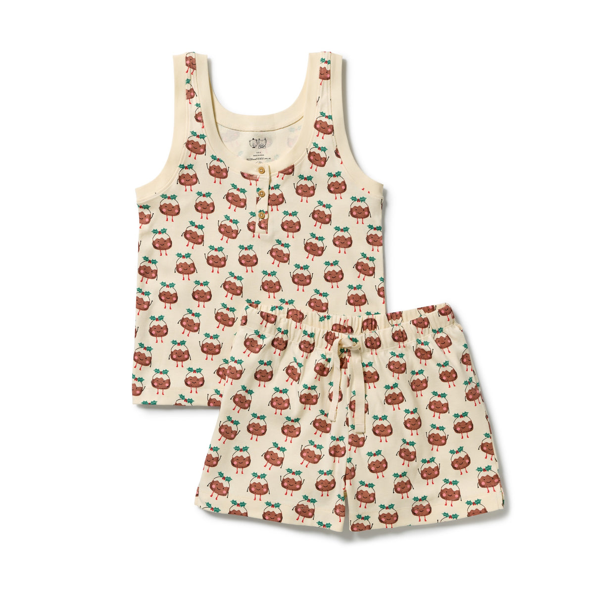 Little Pudin Organic Rib Womens Pyjamas