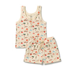 Deck the Halls Organic Rib Womens Pyjamas