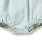 Ditsy Daisy Organic Denim Bodysuit