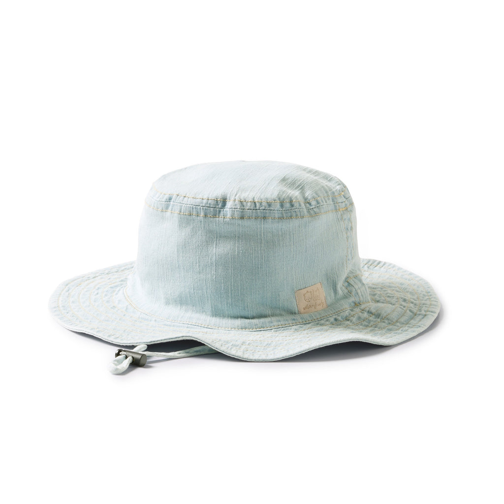Organic Denim Sun Hat