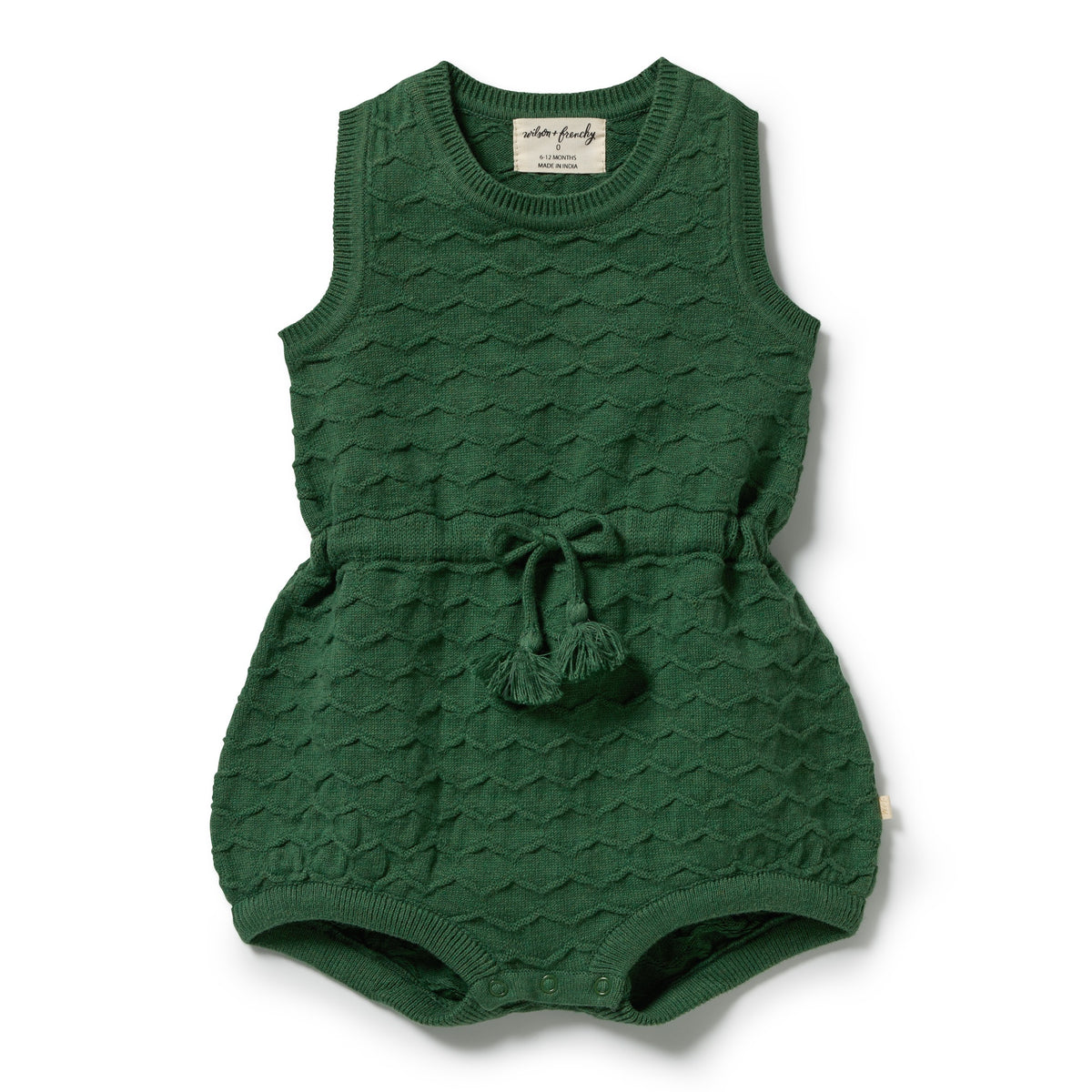 Lillipad Organic Knitted Chevron Bodysuit