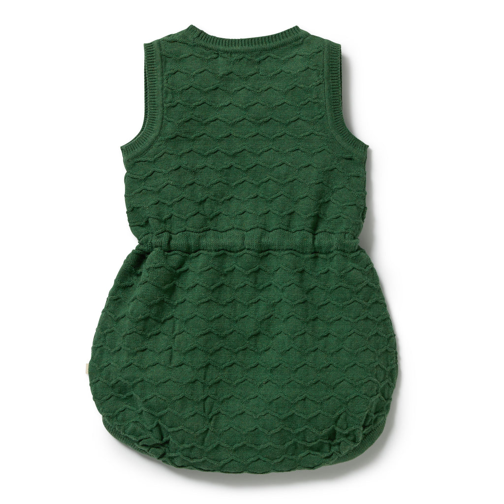 Lillipad Organic Knitted Chevron Bodysuit