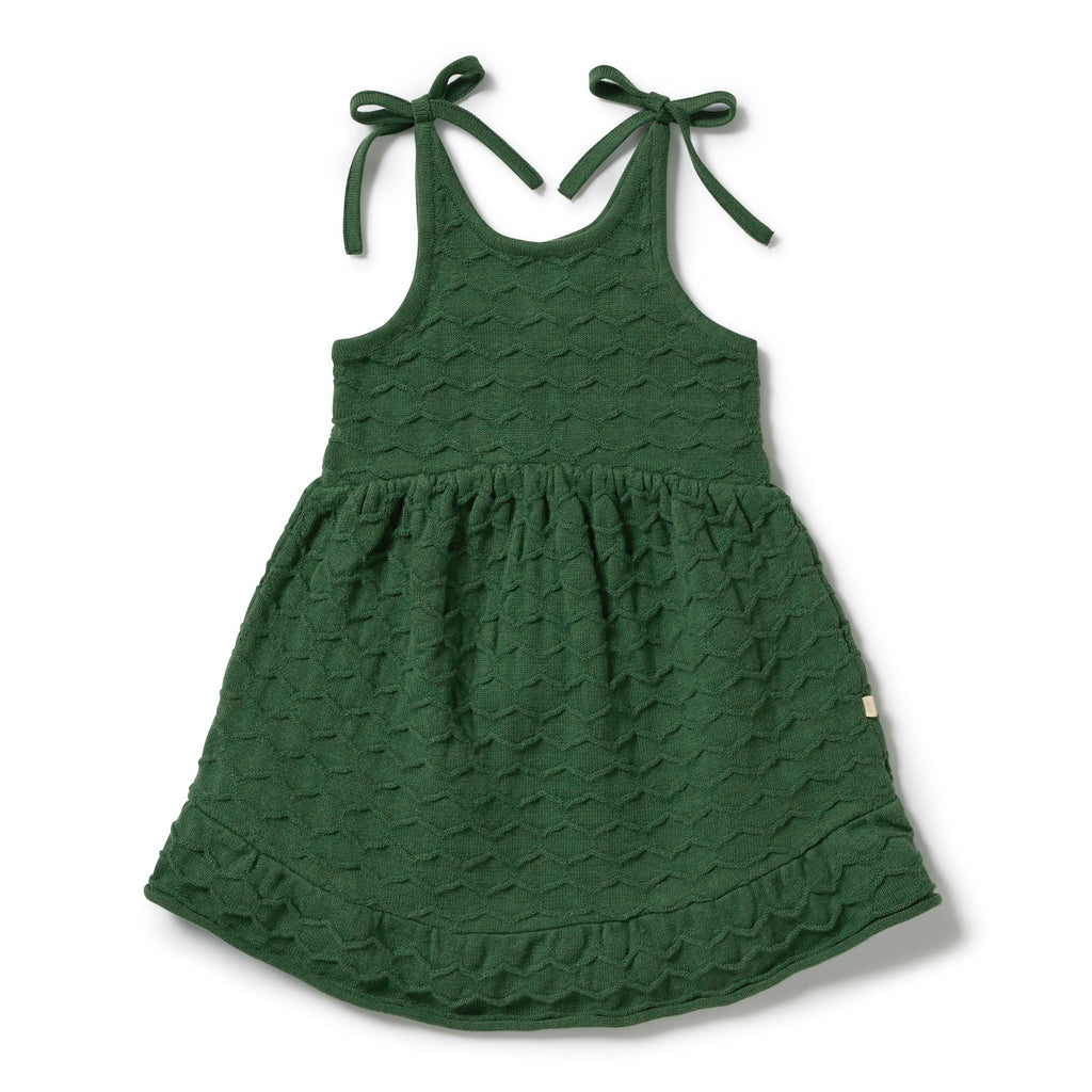 Lillipad Organic Knitted Chevron Dress