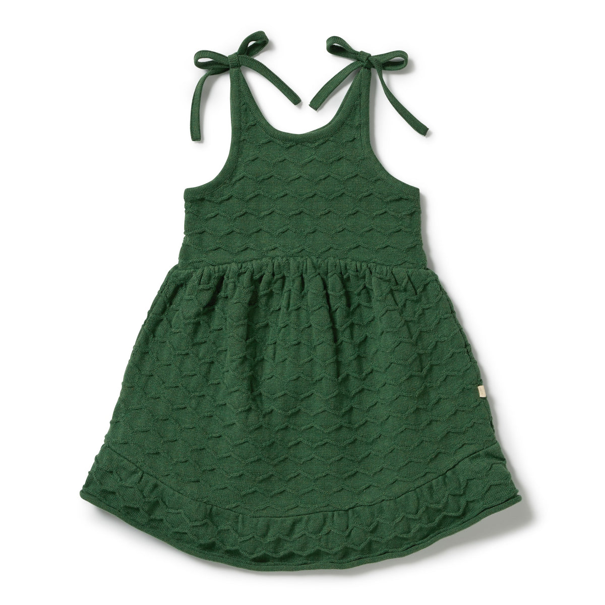 Lillipad Organic Knitted Chevron Dress