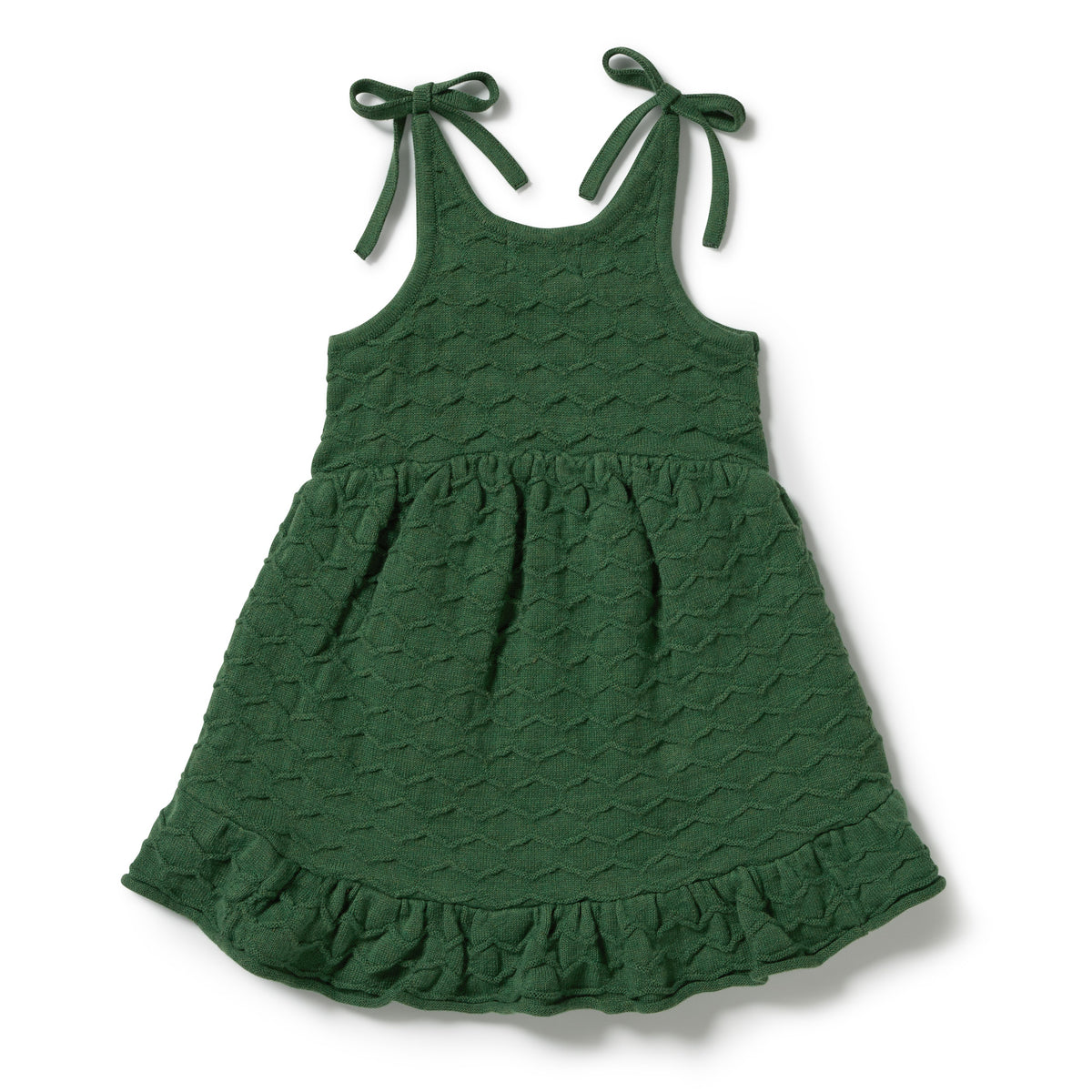 Lillipad Organic Knitted Chevron Dress
