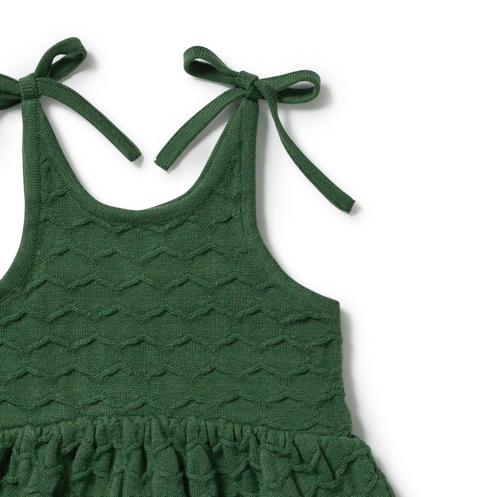 Lillipad Organic Knitted Chevron Dress
