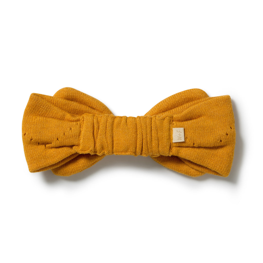Marmalade Organic Knitted Pointelle Headband