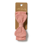 Petal Pink Organic Knitted Pointelle Headband