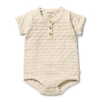 Milk Cloud Organic Knitted Chevron Bodysuit