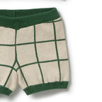 Lagoon Organic Knitted Check Set