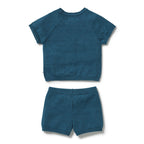 Little Croissant Organic Knitted Set