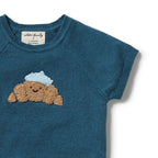Little Croissant Organic Knitted Set