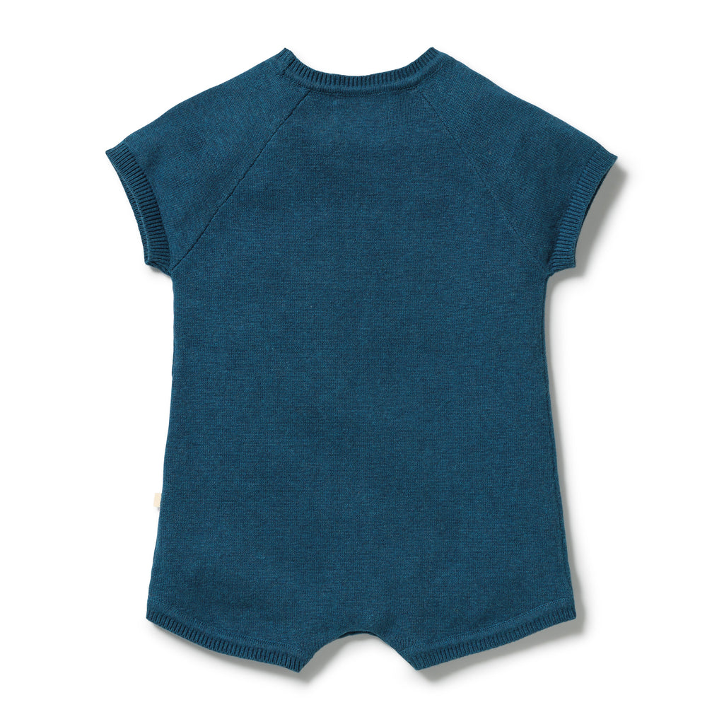 Little Croissant Organic Knitted Growsuit