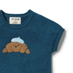 Little Croissant Organic Knitted Growsuit