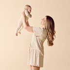 Little Lady Bugs Organic Zipsuit with Feet