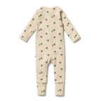 Tiny Palm Organic Zipsuit with Feet