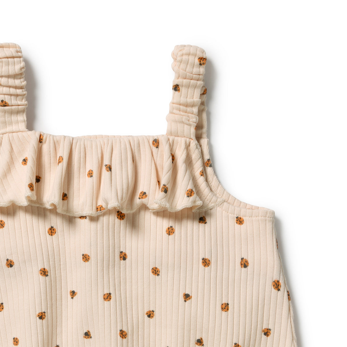 Little Lady Bugs Organic Playsuit