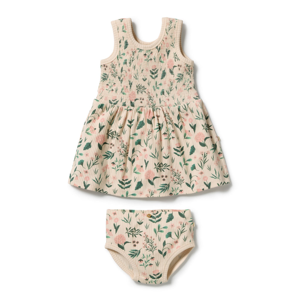Sweet Bloom Organic Dress Set