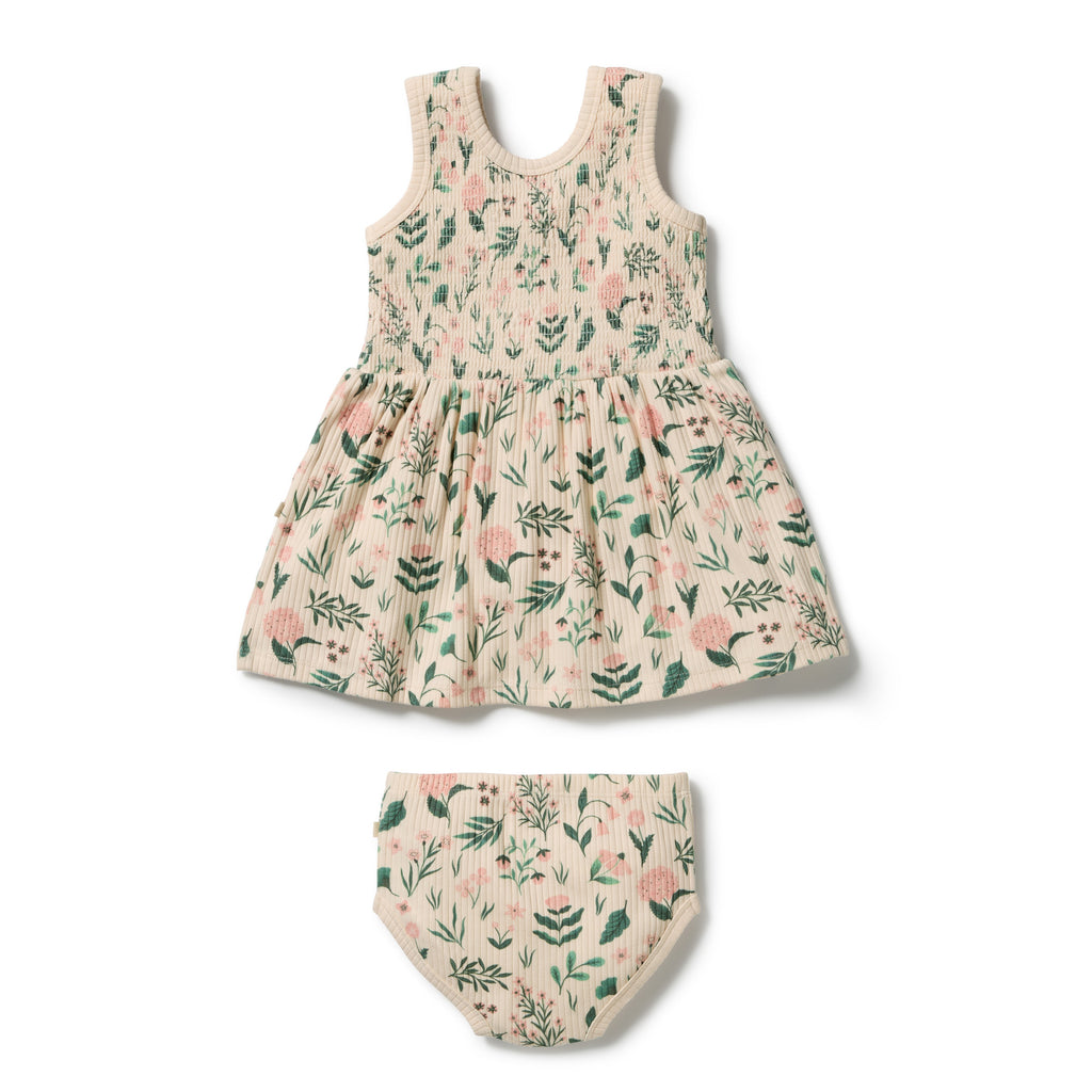 Sweet Bloom Organic Dress Set