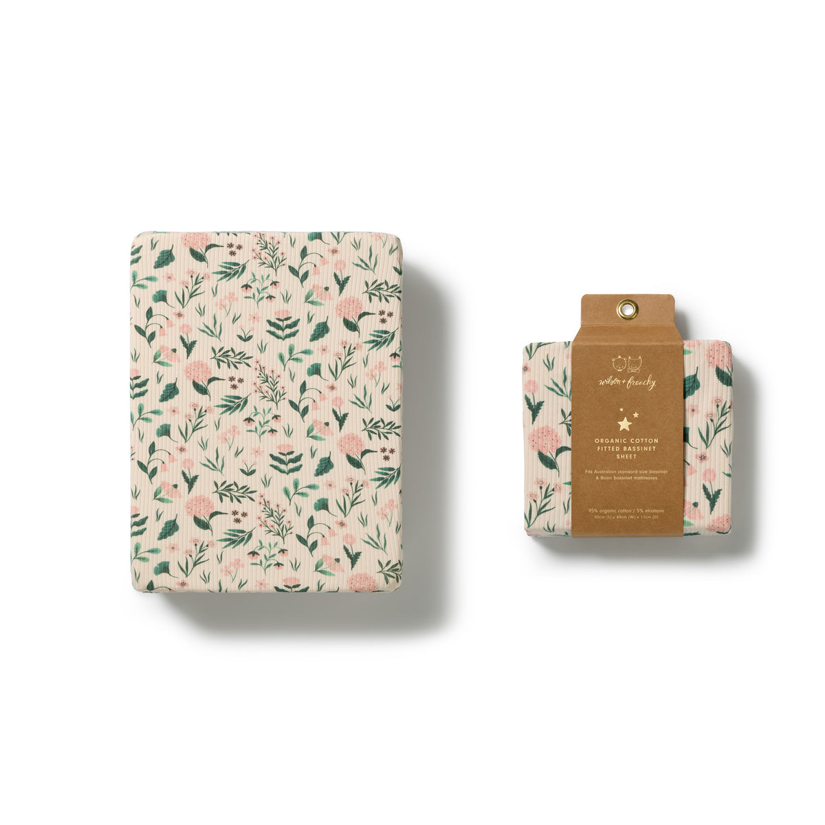 Sweet Bloom Organic Bassinet Sheet