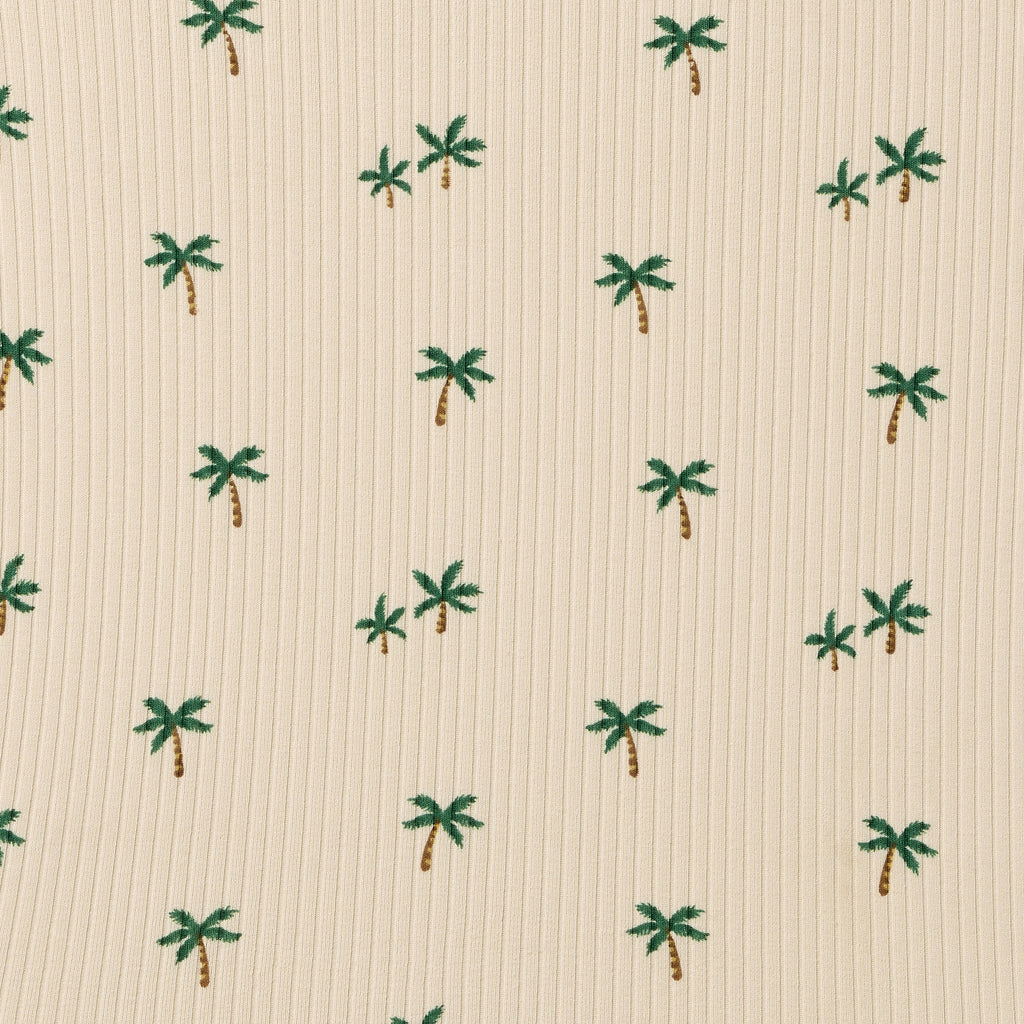 Tiny Palm Organic Bassinet Sheet