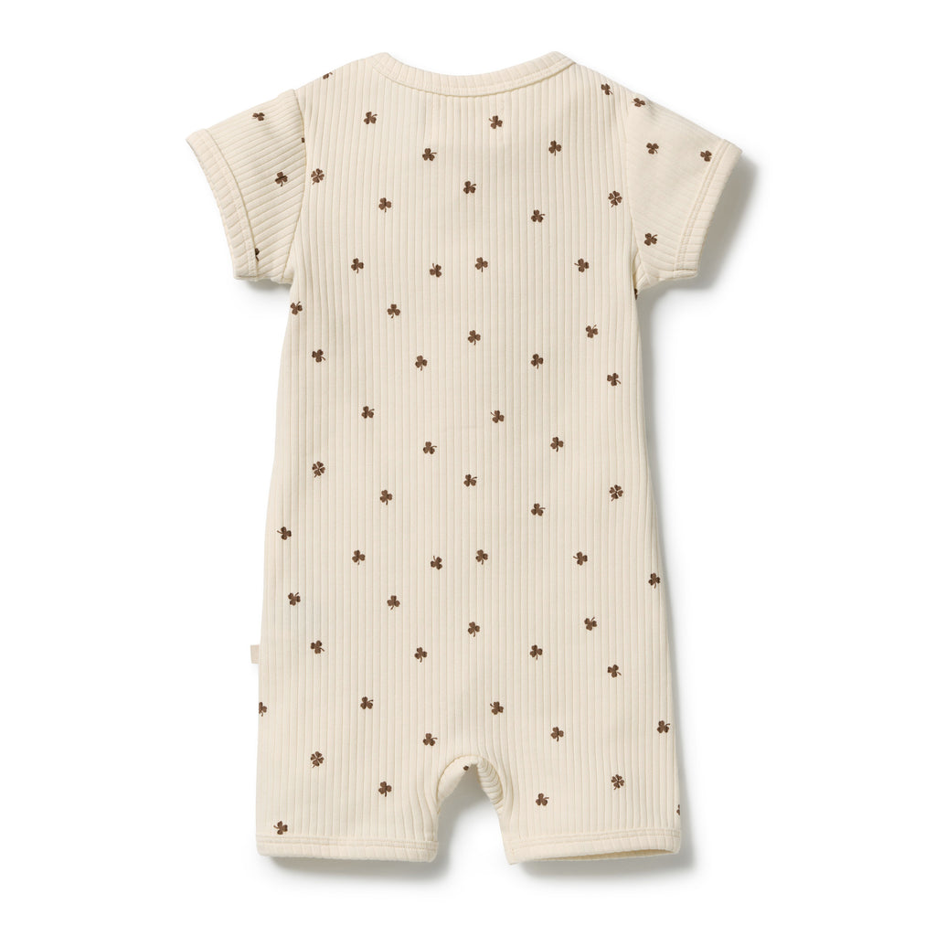 My Lucky Charm Organic Boyleg Zipsuit