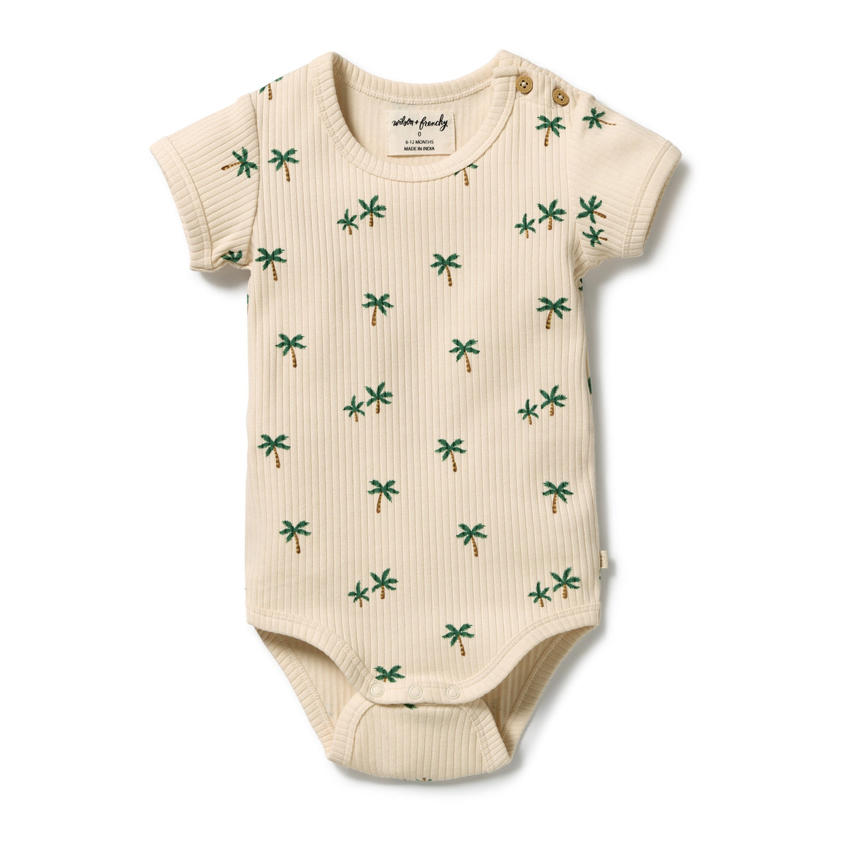 Tiny Palm Organic Bodysuit