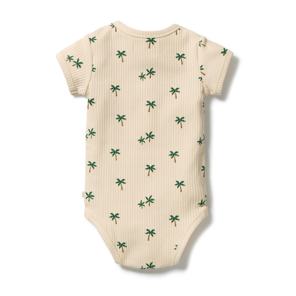Tiny Palm Organic Bodysuit