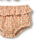Checkerberry Organic Crinkle Ruffle Set