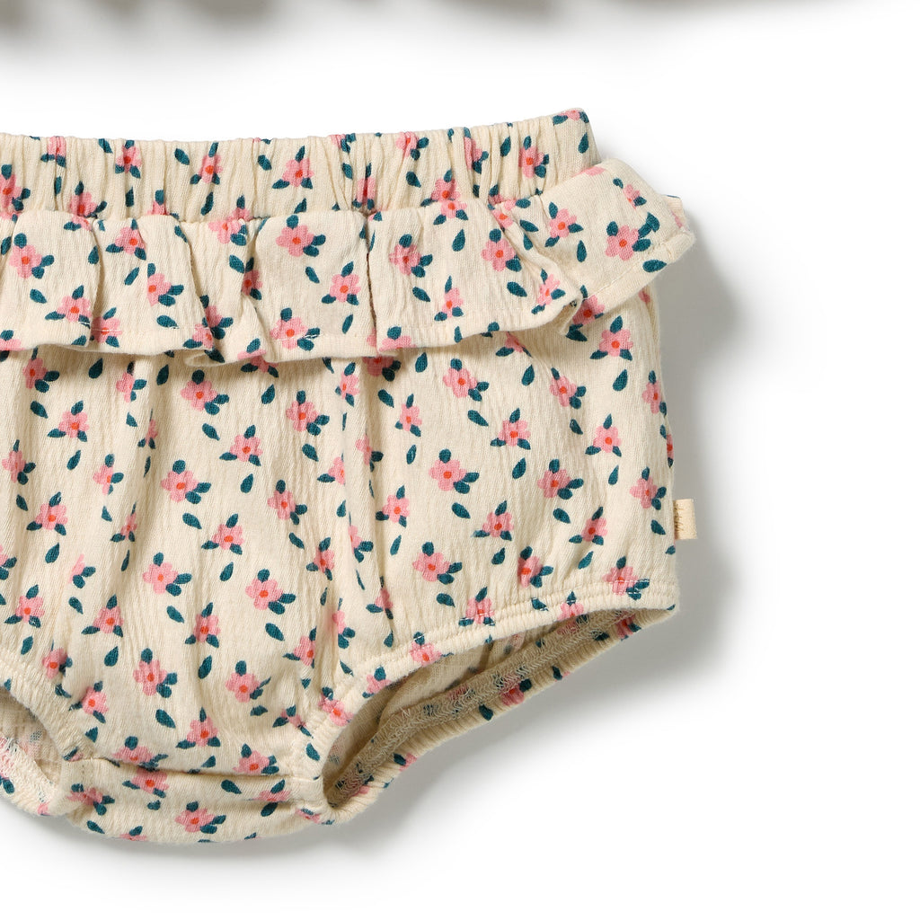 Little Blossom Organic Crinkle Ruffle Set