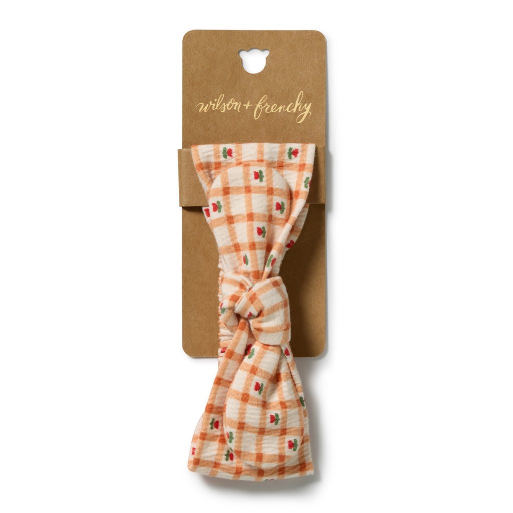 Checkerberry Organic Crinkle Headband