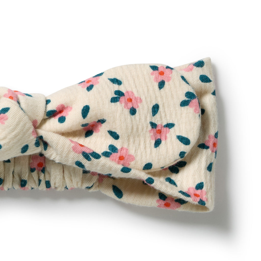Little Blossom Organic Crinkle Headband