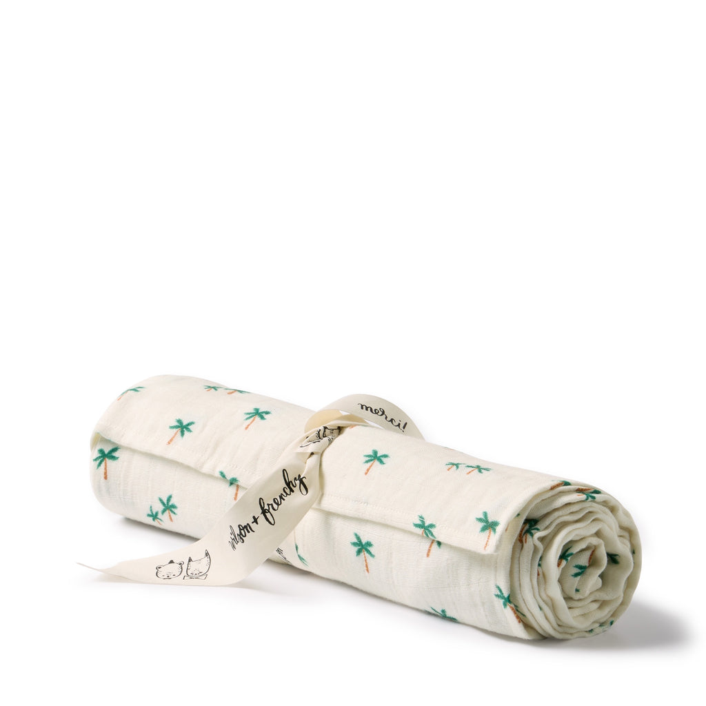 Tiny Palm Organic Muslin