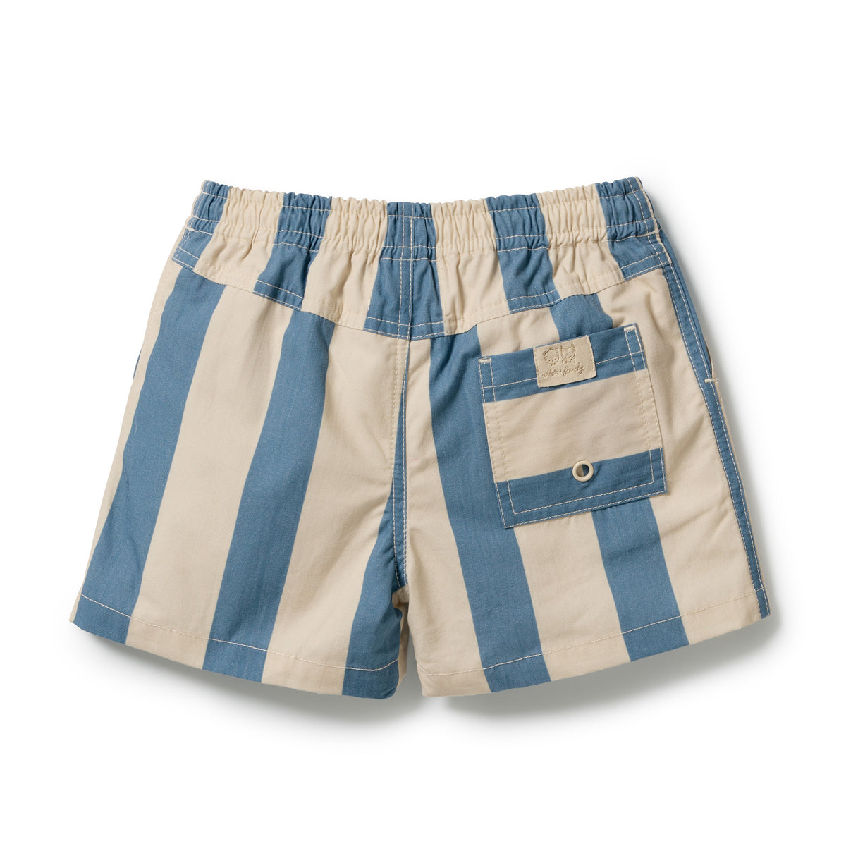Ocean Stripe Swim Board Short