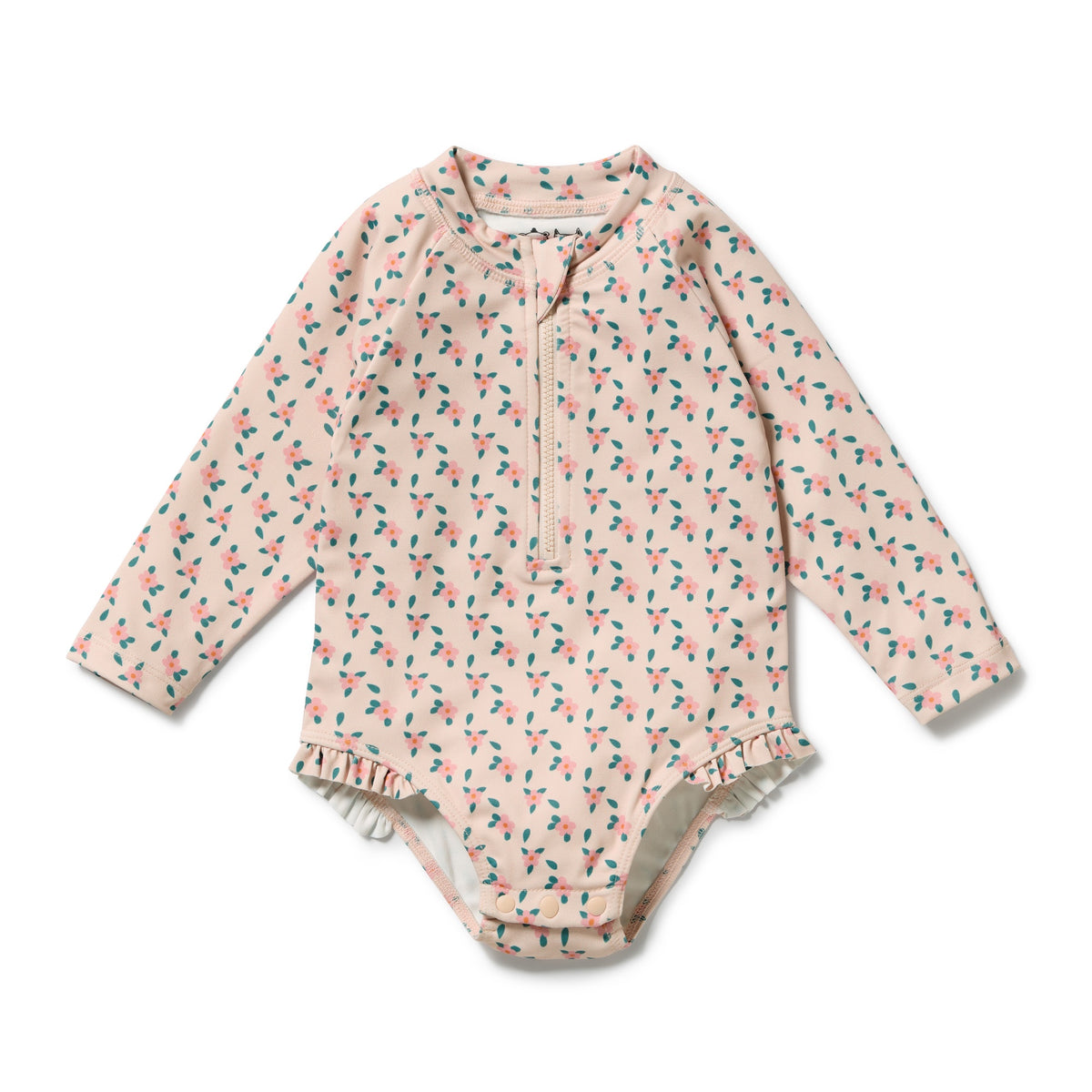 Little Blossom long sleeve Swimsuit