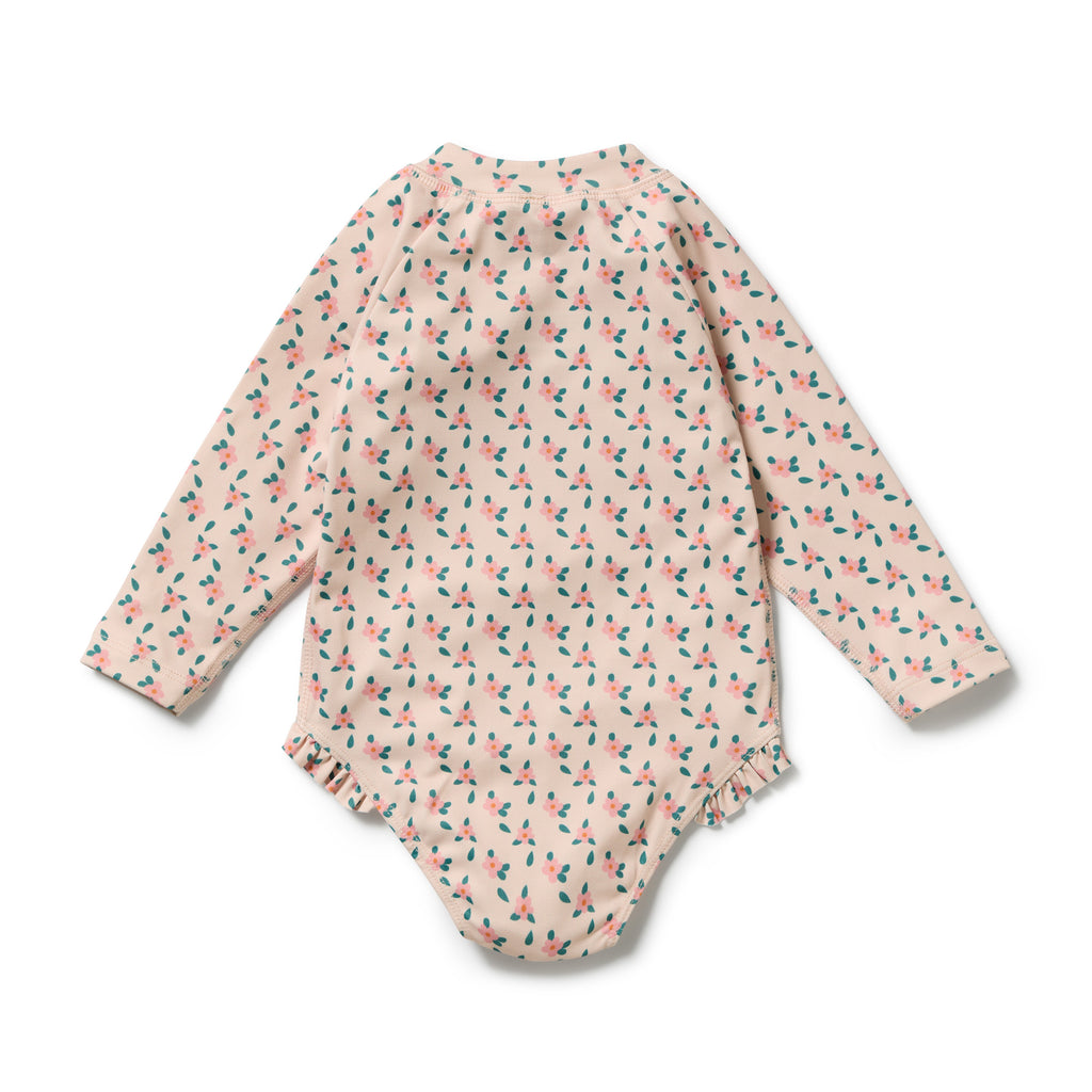 Little Blossom long sleeve Swimsuit