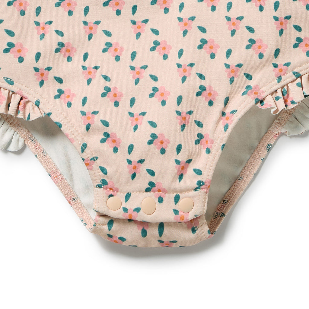Little Blossom long sleeve Swimsuit