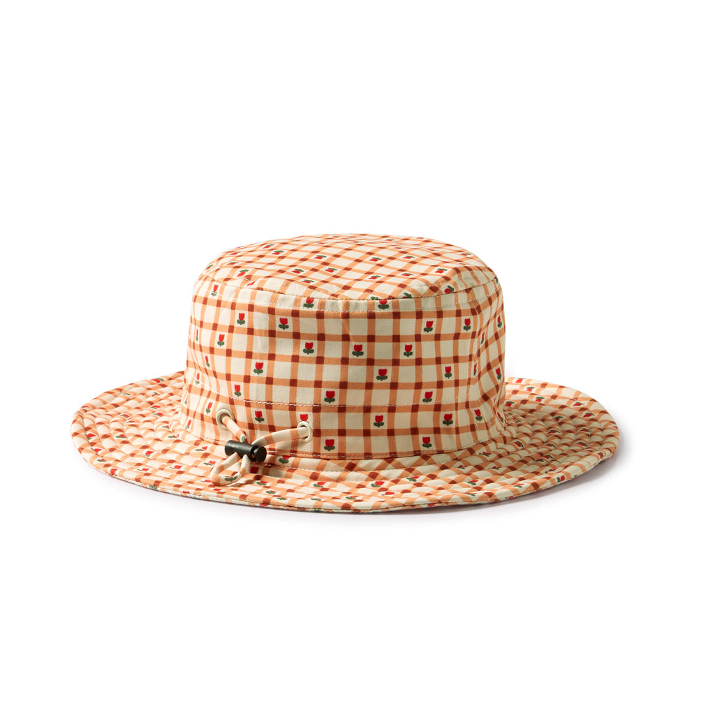 Checkerberry Swim Sun Hat
