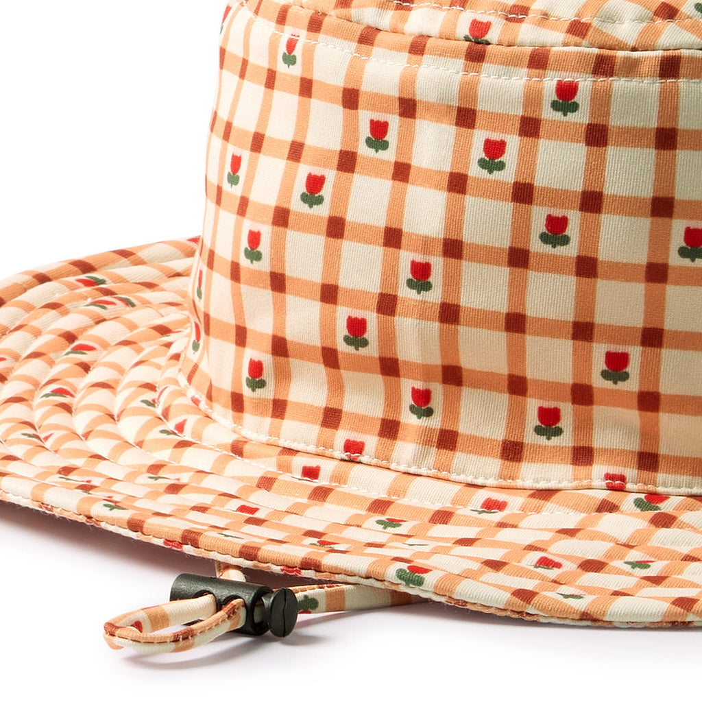 Checkerberry Swim Sun Hat