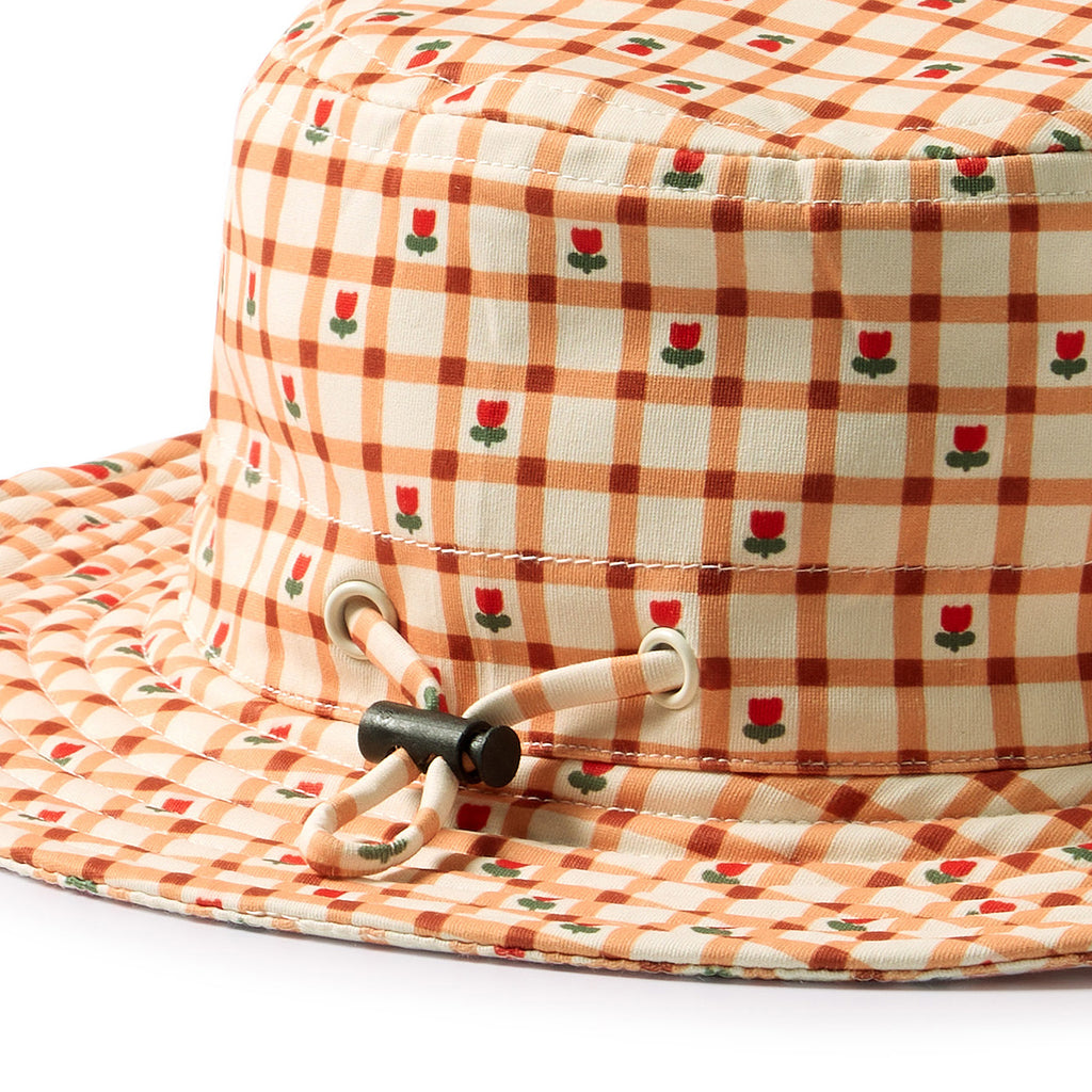 Checkerberry Swim Sun Hat
